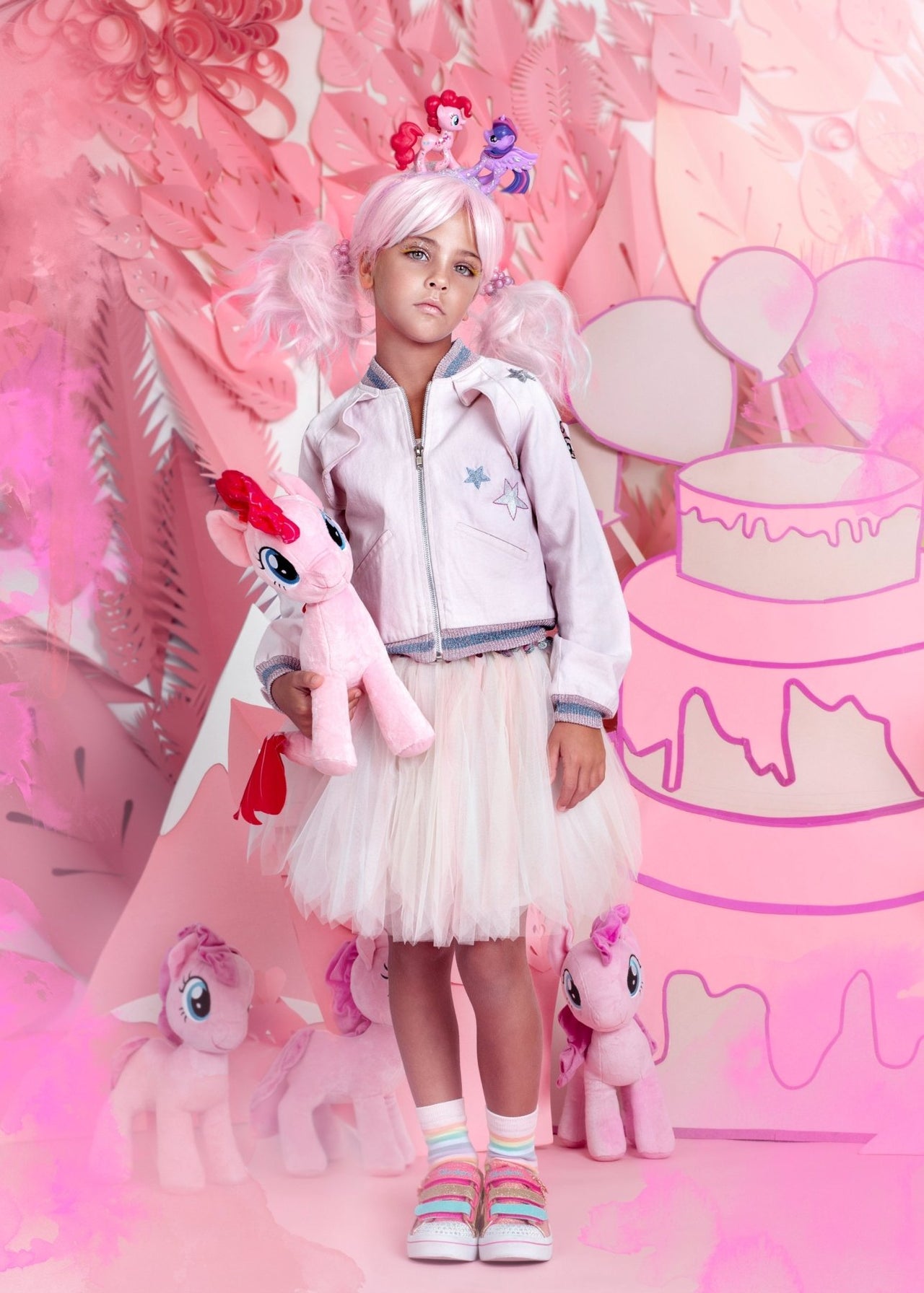 Tutu Du Monde LOVES My Little Pony Cotton Candy Tutu Skirt in Honeydew | HONEYPIEKIDS 