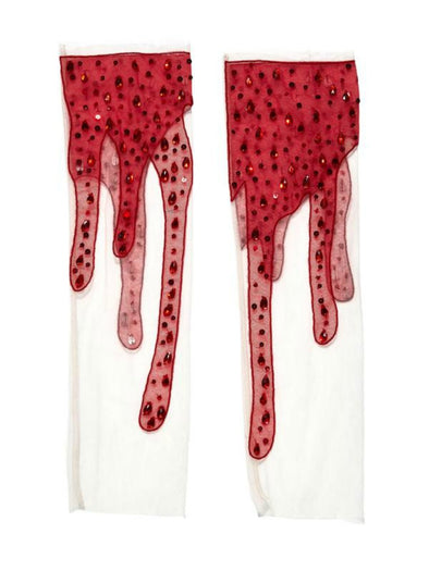 Tutu Du Monde Halloween Poison Tulle Leggings In Cherry | HONEYPIEKIDS | Kids Boutique Clothing