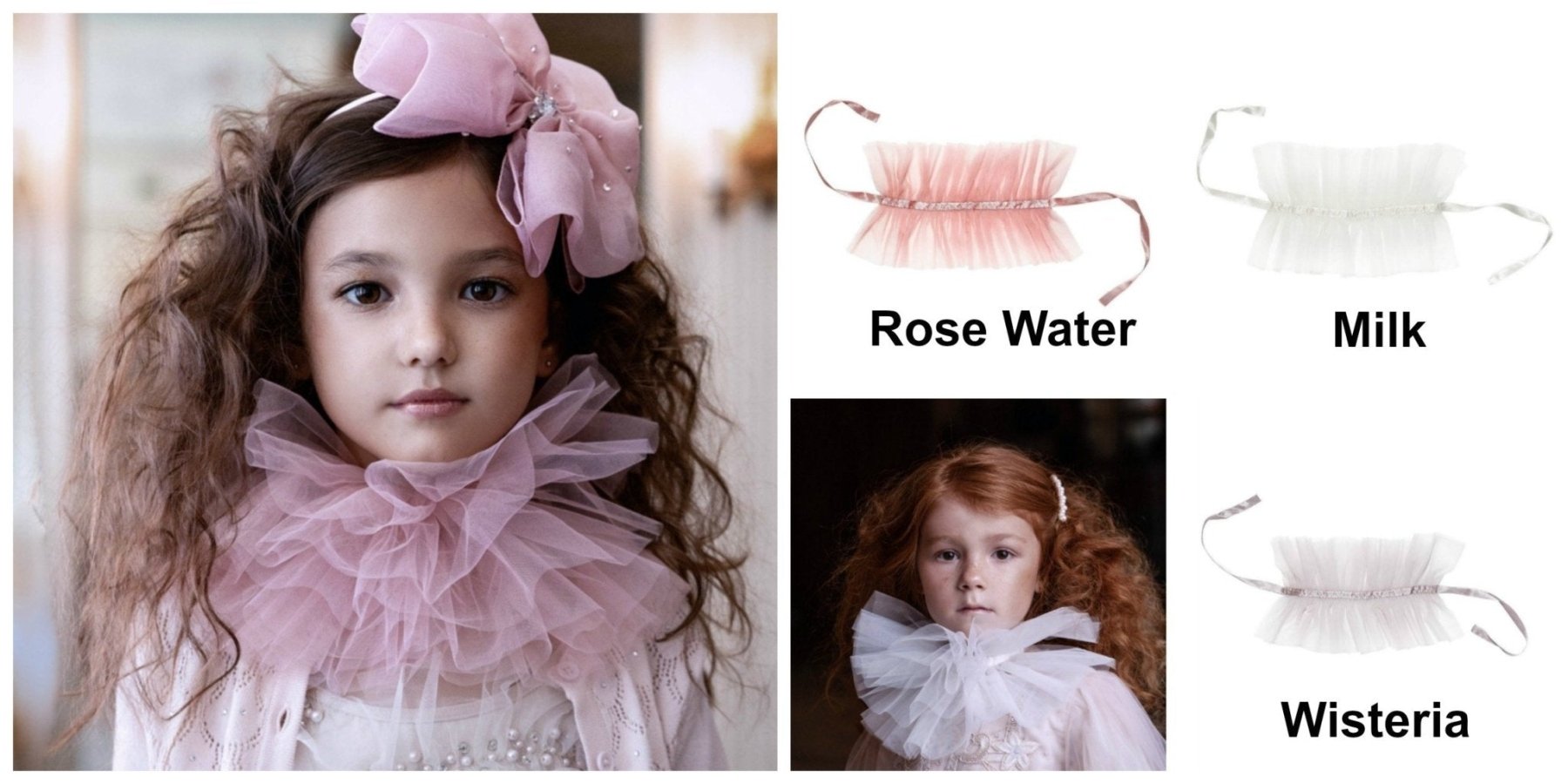 Tutu Du Monde Regal Choker In Multi Color Choices | HONEYPIEKIDS 