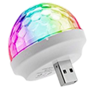 USB Disco Ball (Attaches To The Karaoke Microphone or USB Port) | HONEYPIEKIDS | Kids Boutique