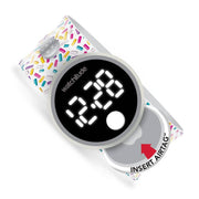 Watchitude Tag'd Trackable Air Tag Watch - Sprinkles | HONEYPIEKIDS 
