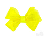 WeeSplash Neon Vinyl KING SIZE Swim Hair Bow - 6 Neon Colors | HONEYPIEKIDS 