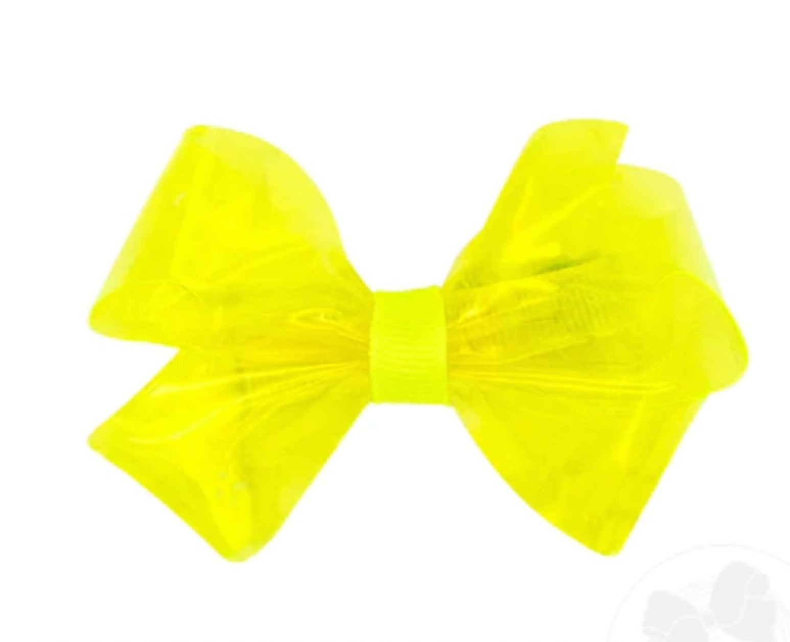 WeeSplash Neon Vinyl KING SIZE Swim Hair Bow - 6 Neon Colors | HONEYPIEKIDS 