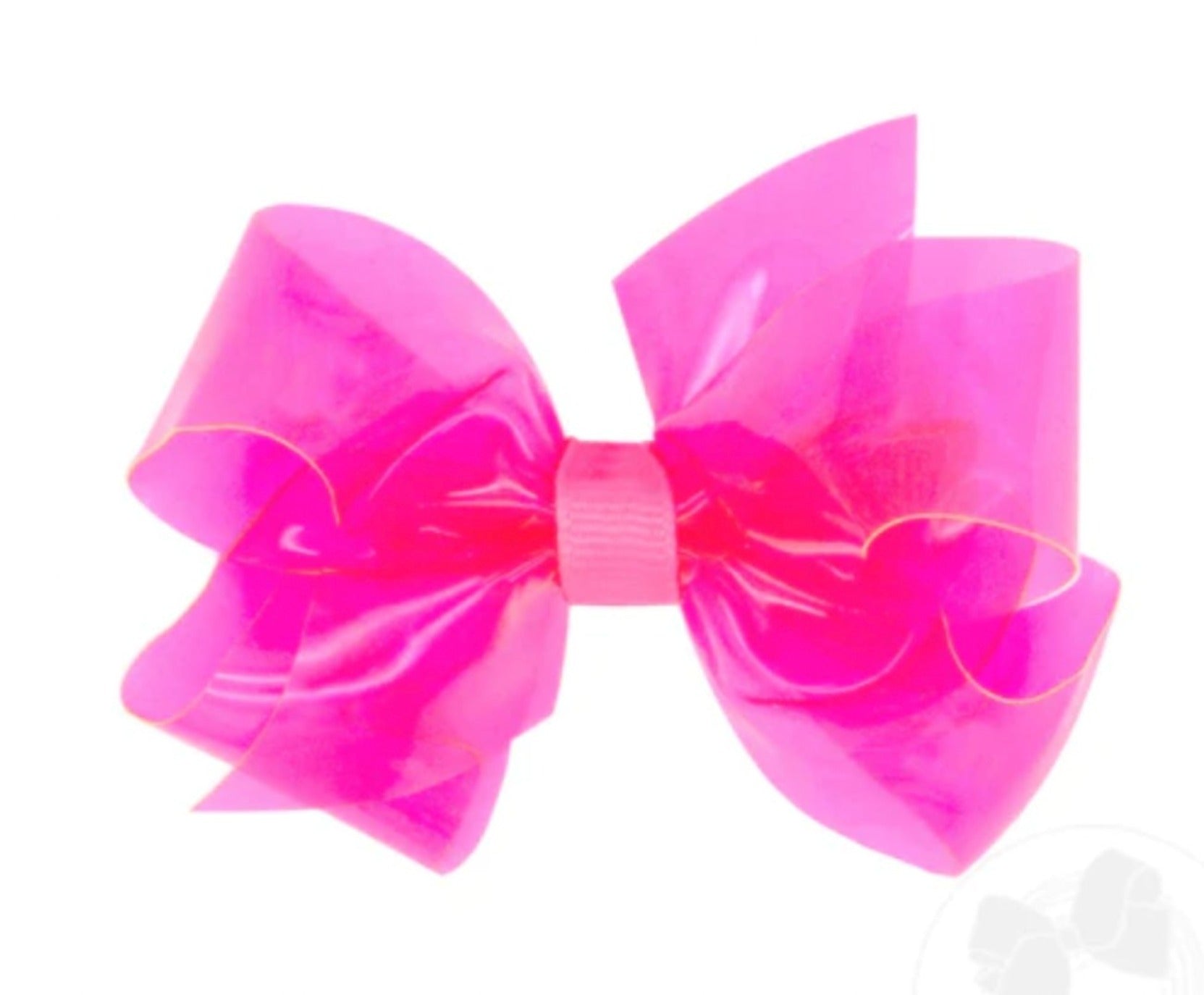 WeeSplash Neon Vinyl KING SIZE Swim Hair Bow - 6 Neon Colors | HONEYPIEKIDS 